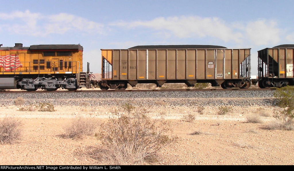 WB Unit Loaded Coal Frt at Erie NV W-Pshr -6